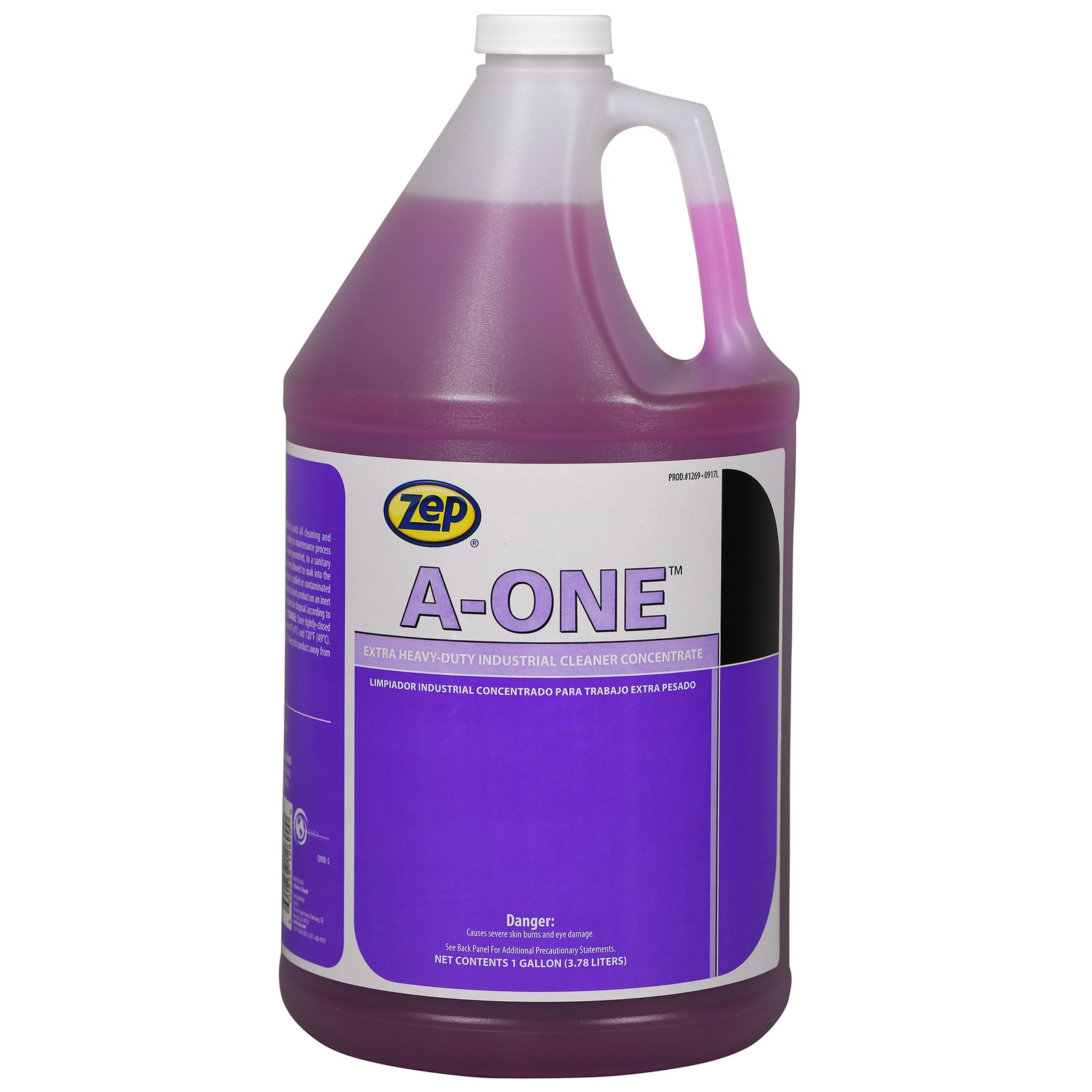 Zep A-One Extra Heavy-Duty Industrial Cleaner Concentrate – 1 Gallon