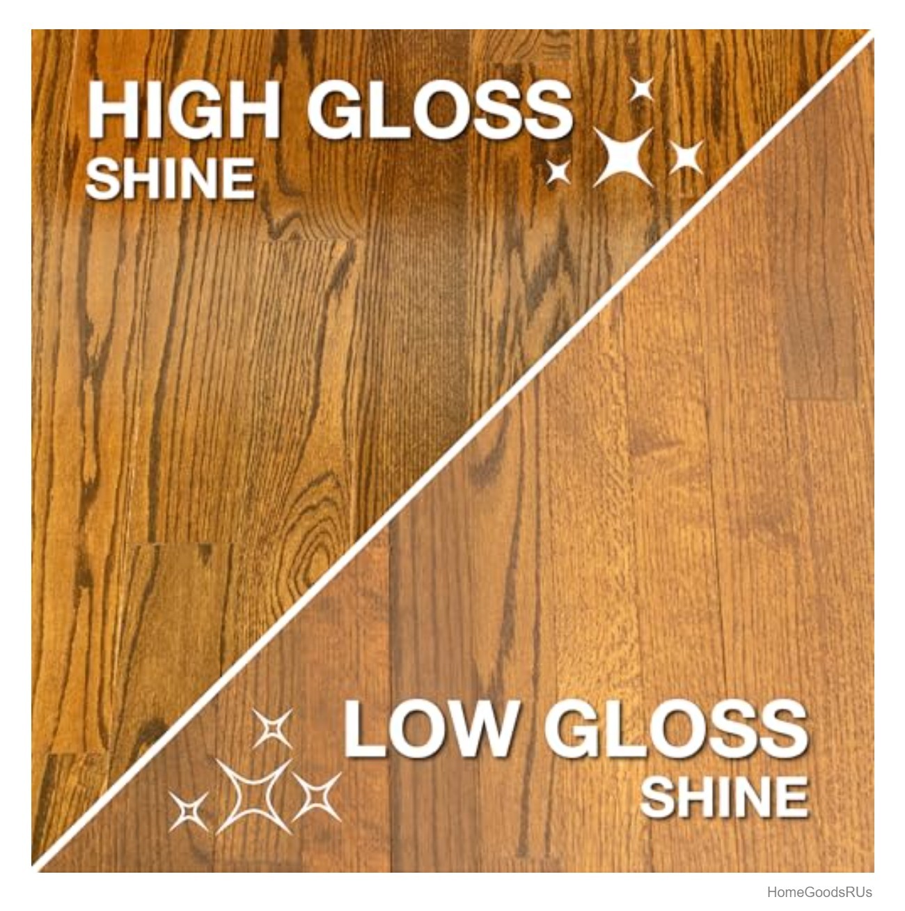 Hardwood Floor Polish 32 oz High Gloss Shine Protects Wood Floors 500 sq ft