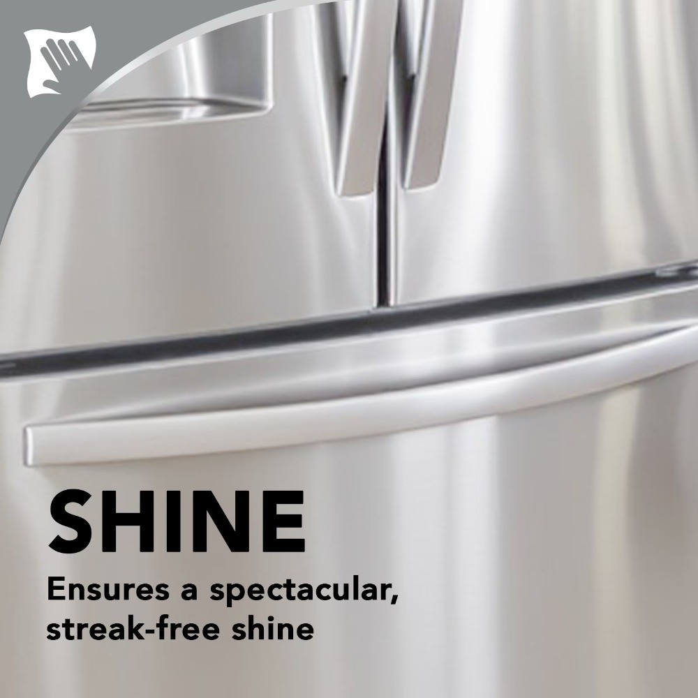 Stainless Steel Cleaner and Polish Spray for Kitchen Appliances Home Use Floral