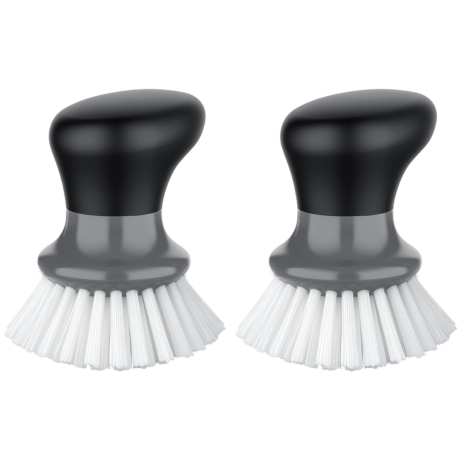 Dish Scrub Brush, Palm Brush Dish Scrubber with Ergonomic Grip, Kitchen Brush…