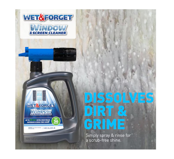 Wet and Forget 48-fl oz House and window Concentrated Outdoor Cleaner