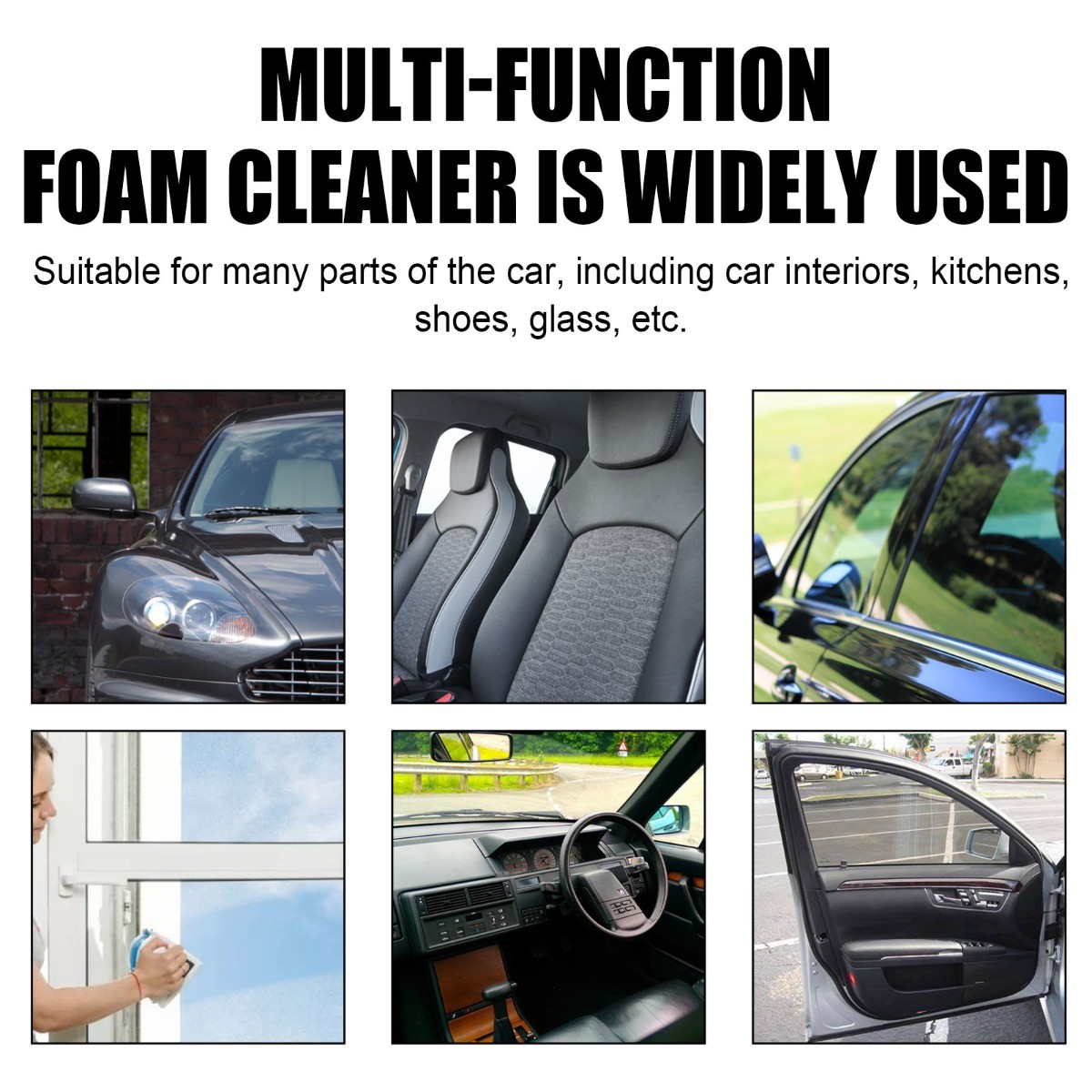 Car Interior Coating Spray Dashboard Cleaner Polish UV Protection & Shine