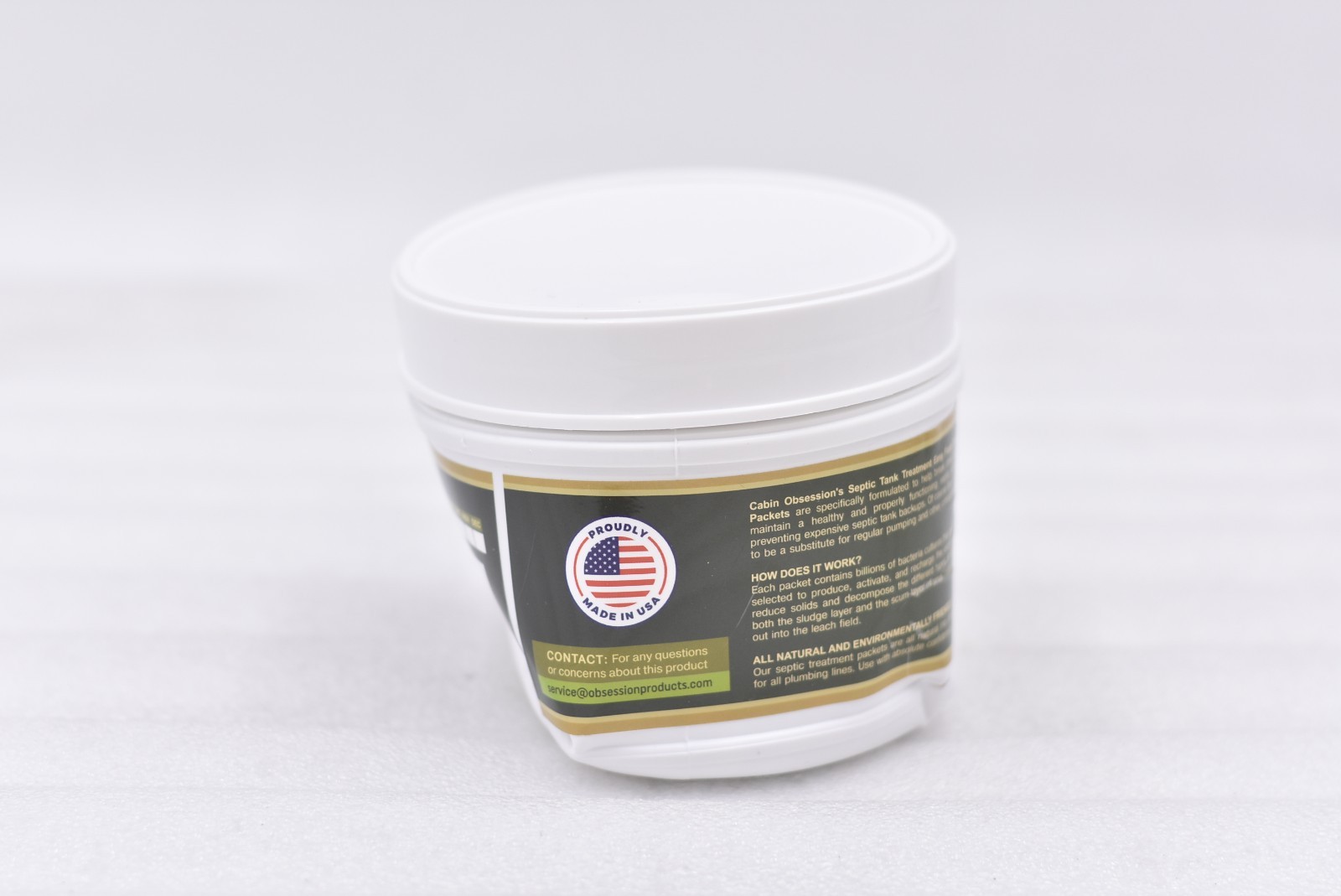 Cabin Obsession Septic Tank Treatment – 12 All Natural Dissovable Packets