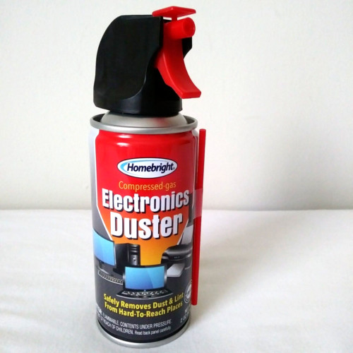 Air Duster Can Spray Electronic 2 oz Computer Keyboard Particle Remover FREE S&H