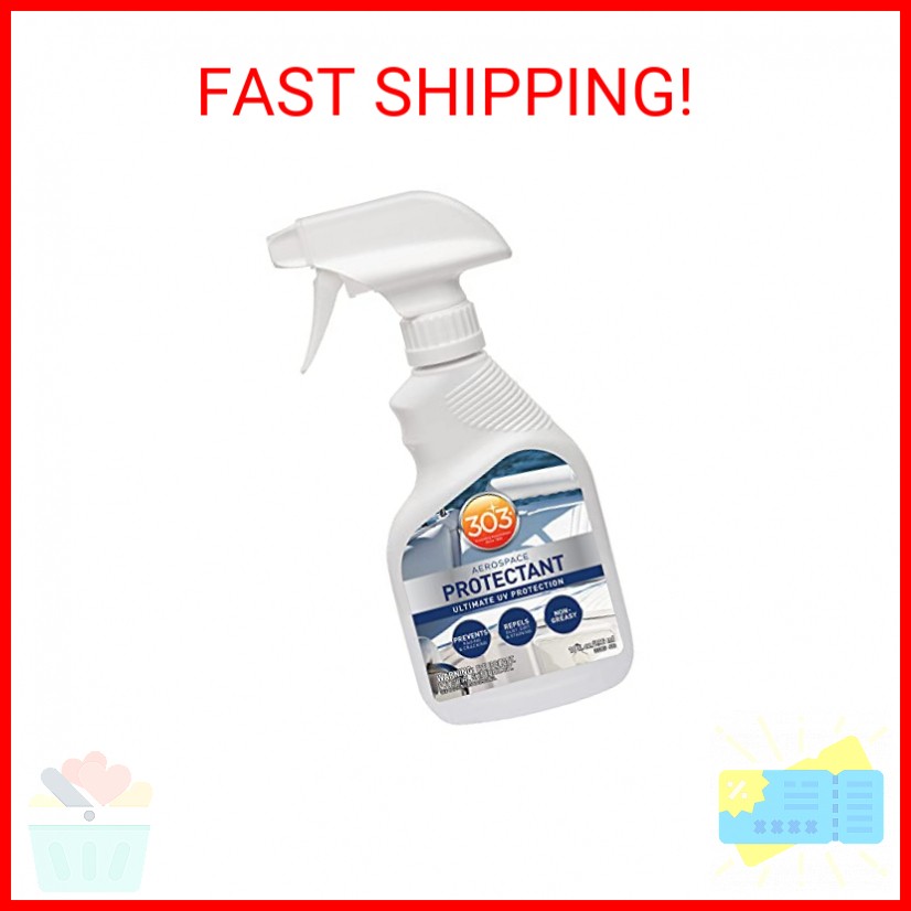 303 Products Marine Aerospace Protectant – UV Protection – Repels Dust, Dirt, &