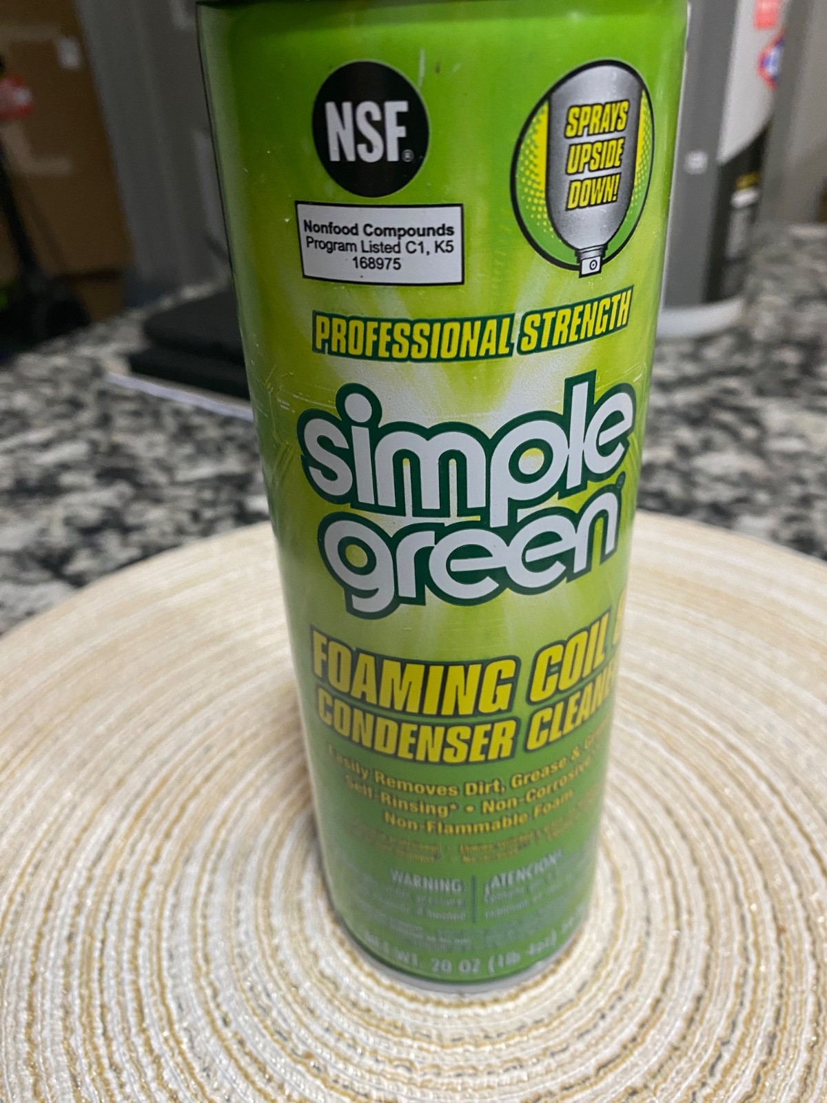 Simple Green 13418 20oz Professional Strength Foaming Coil Cleaner