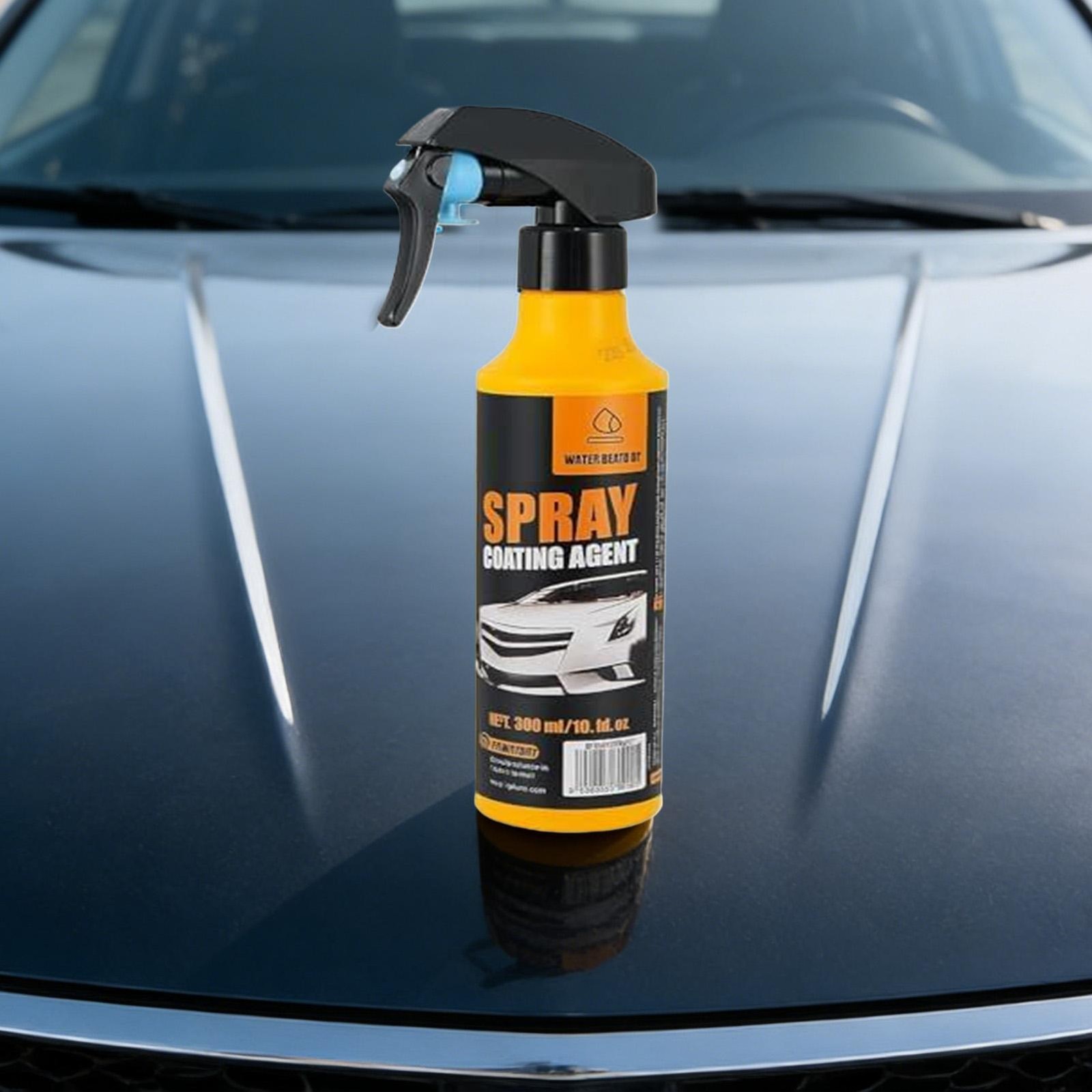 Car Coating Spray 300ml Ceramic Detailer Hydrophobic Glass UV Block Shine Agent