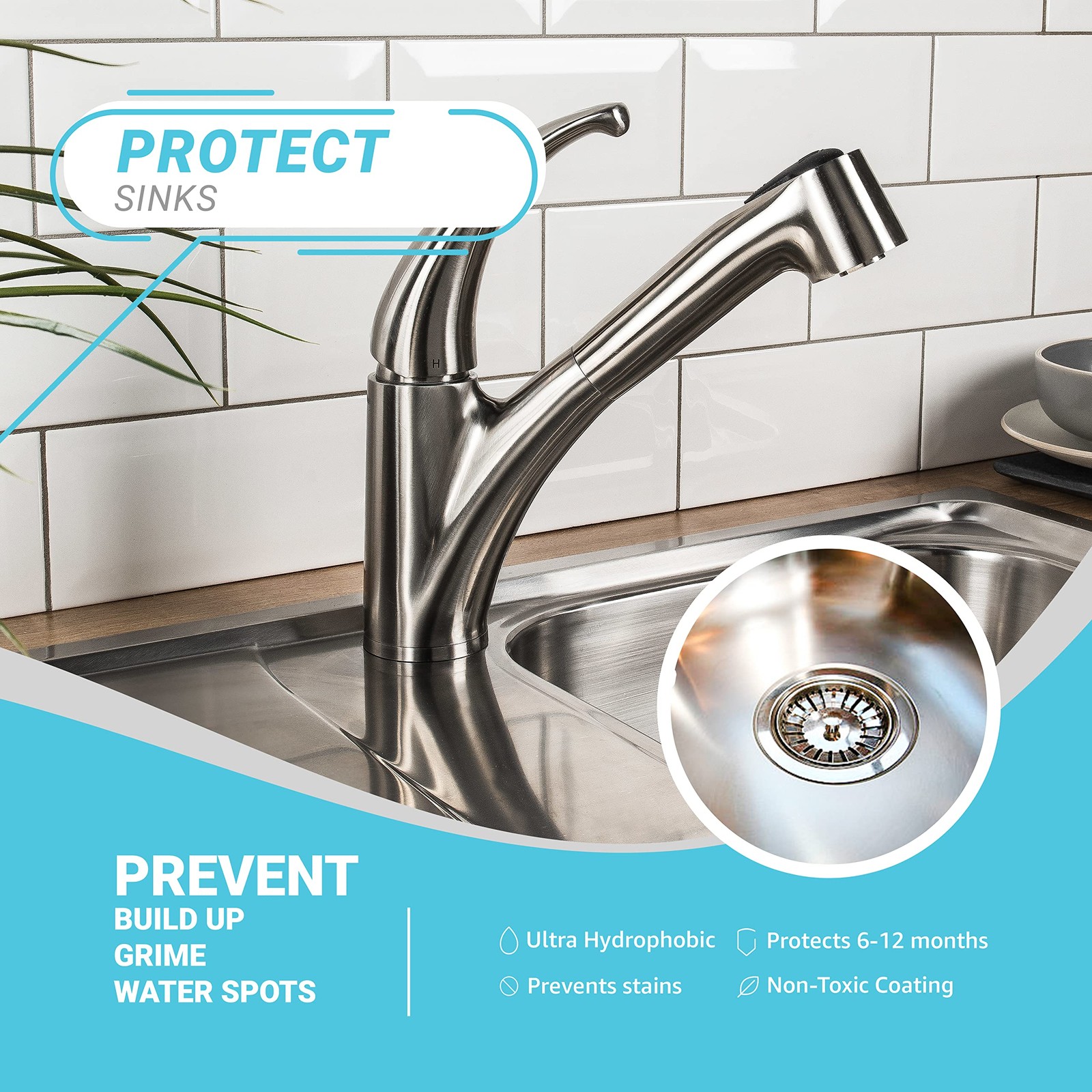 Lifeproof Ceramic Coating Spray Kit – Shine, Seal Protect Kitchen Bath