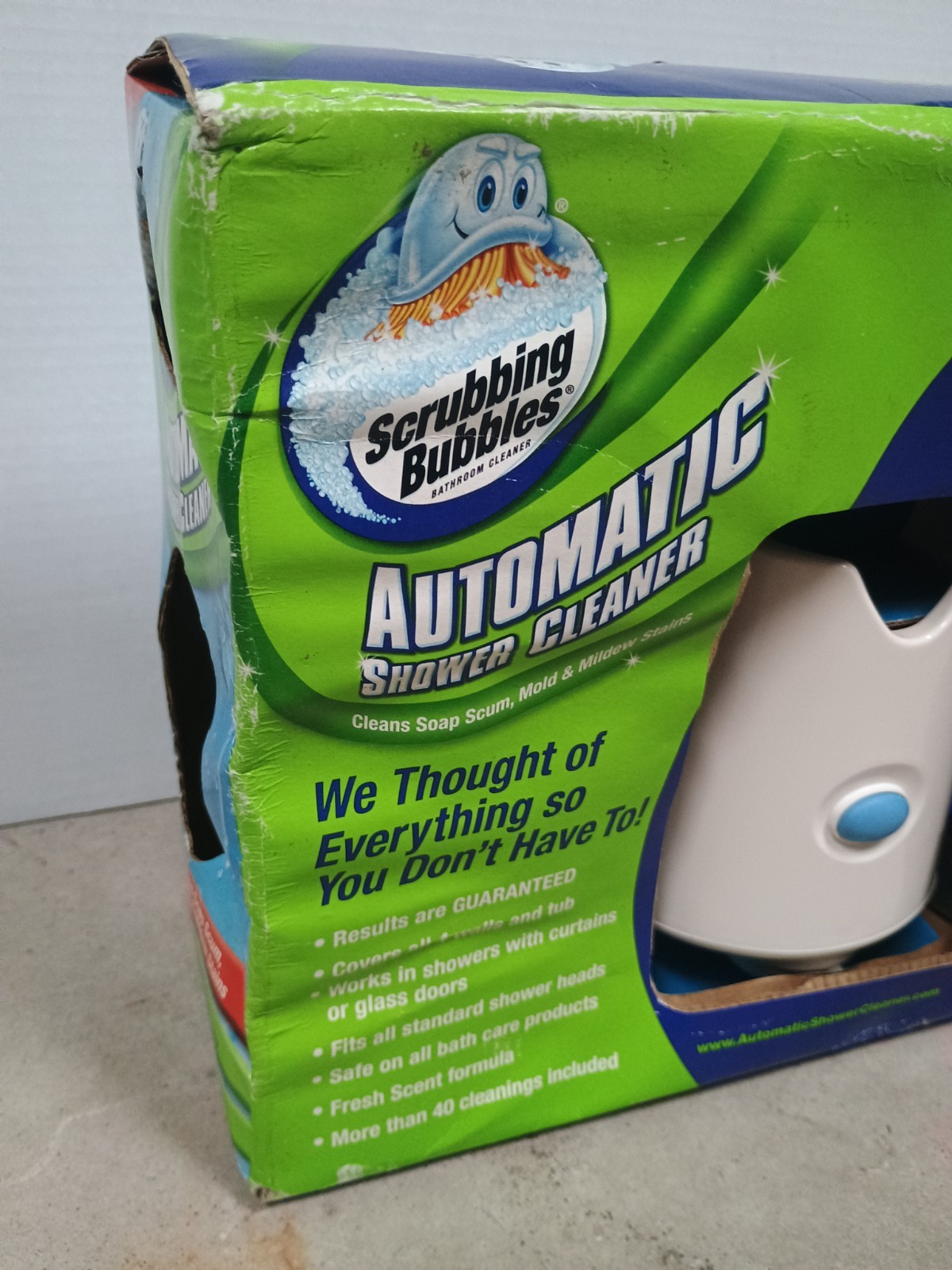 Scrubbing Bubbles Automatic Shower Cleaner Kit w/ 2 Refills