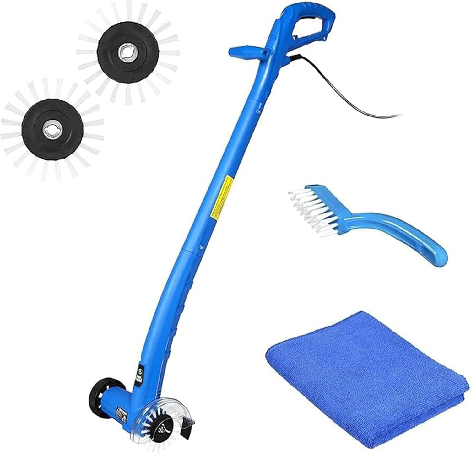 Effortless Electric Stand-Up Grout Cleaner for Deep Cleaning Tile & Grout