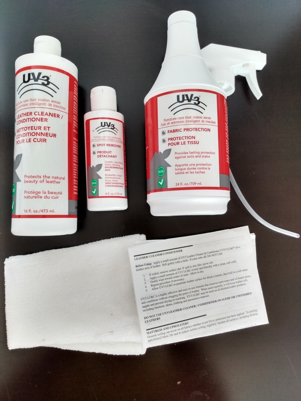 UV3 All-In-One Upholstery Care Kit