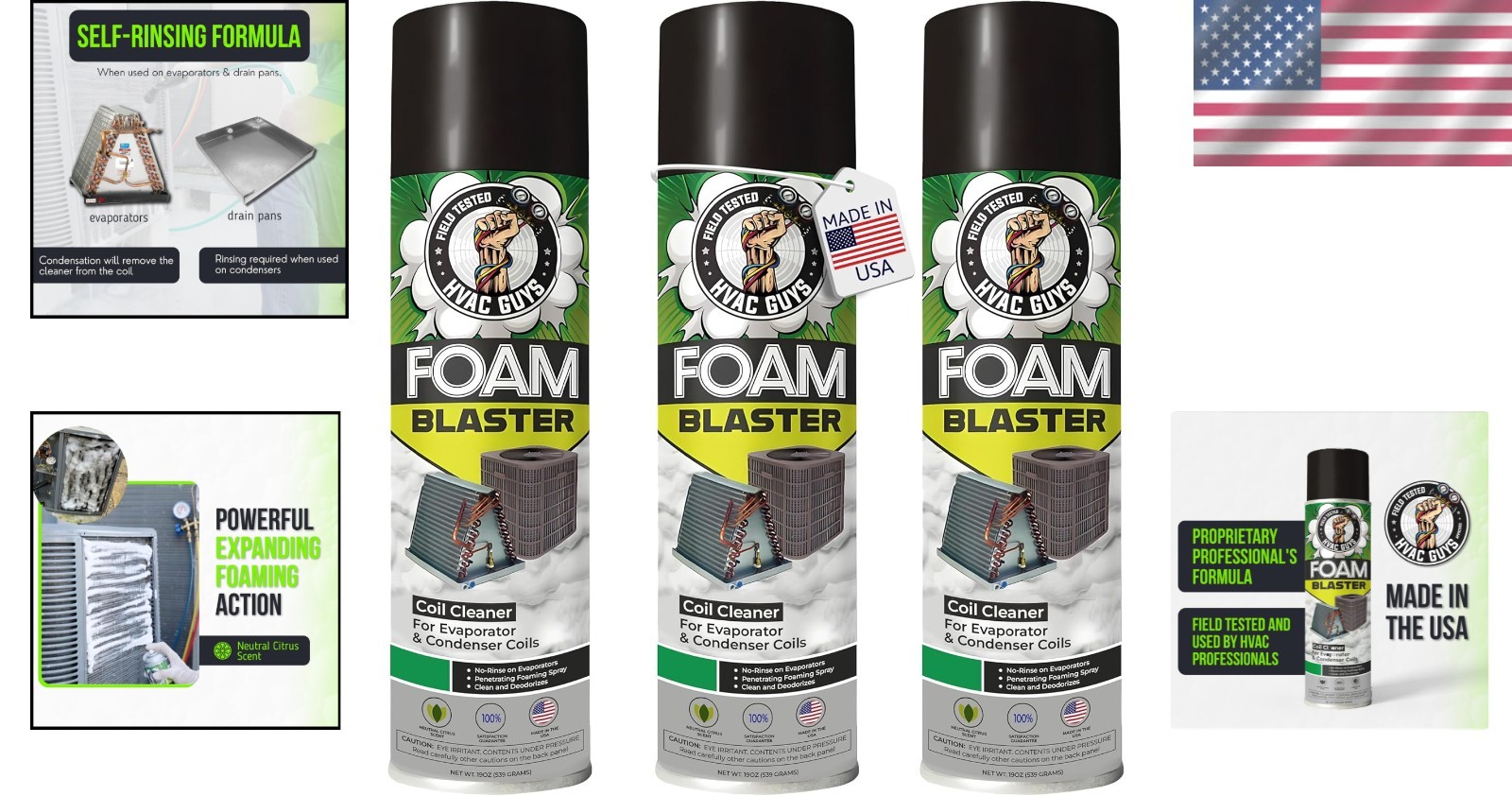 Trustworthy HVAC Techs-Approved Coil Cleaner