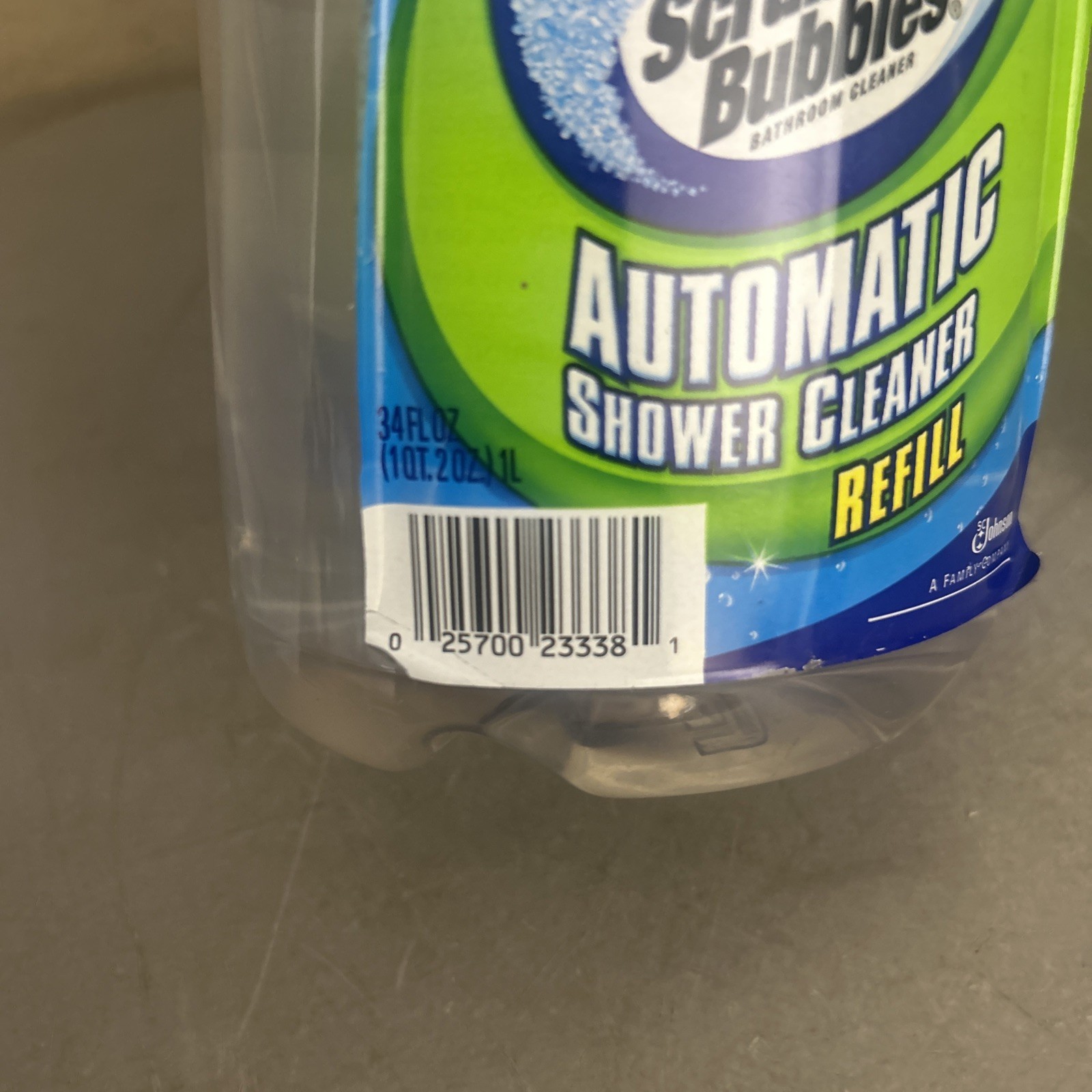 (2) Scrubbing Bubbles Automatic Shower Cleaner Refills 34 oz Each