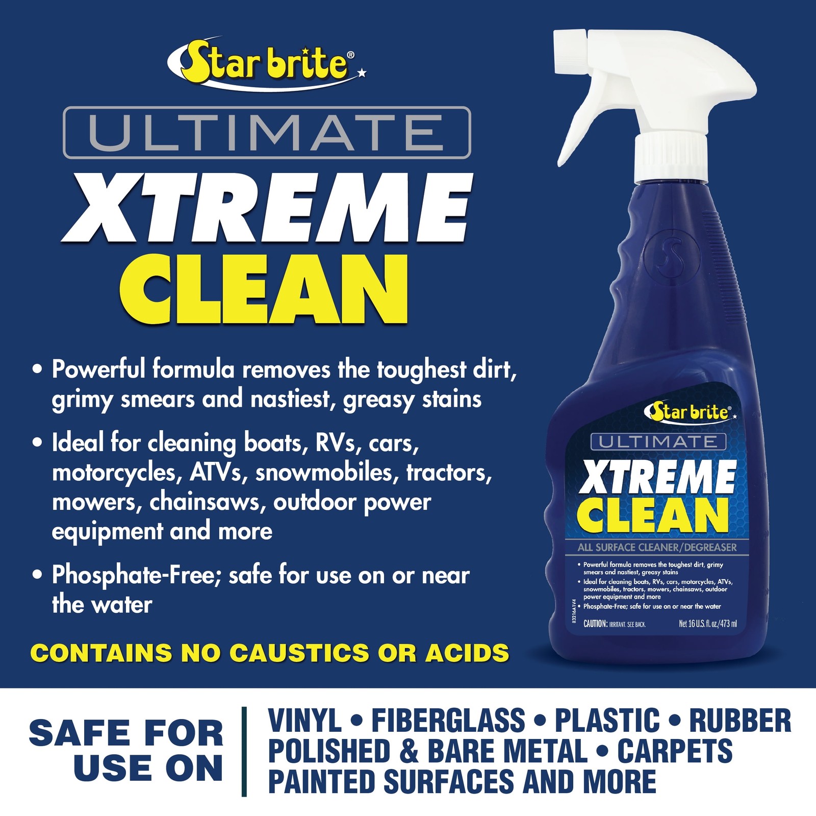 Ultimate Xtreme Clean – All-Surface Cleaner, Degreaser Fast delivery