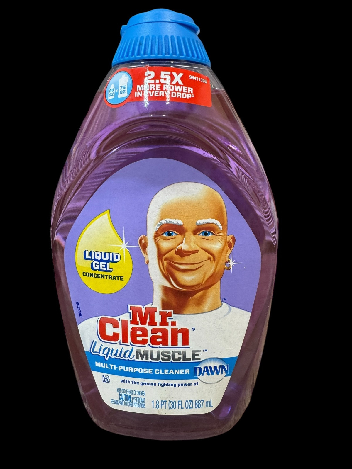 Mr Clean Liquid Muscle Concentrate Multi Purpose Cleaner Dawn Gel 30oz