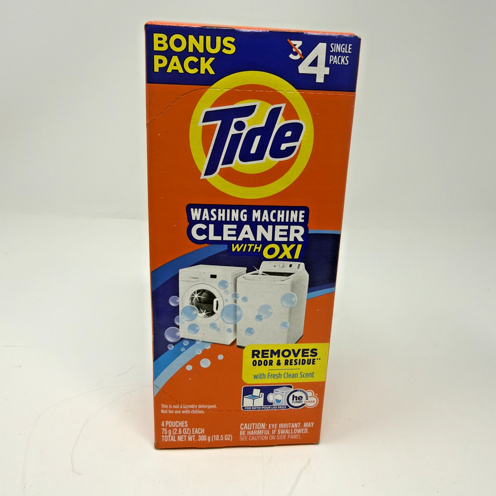 NOS Tide Washing Machine Cleaner 4 Pack Discontinued