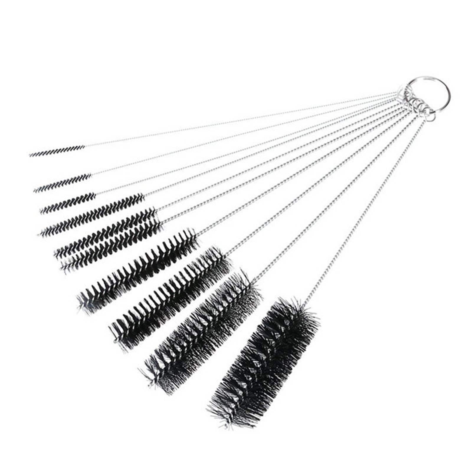10Pack Lab Brush For Pipe Cleaner/Test Tube/Glassware/Bottle/Tubing Fluva B