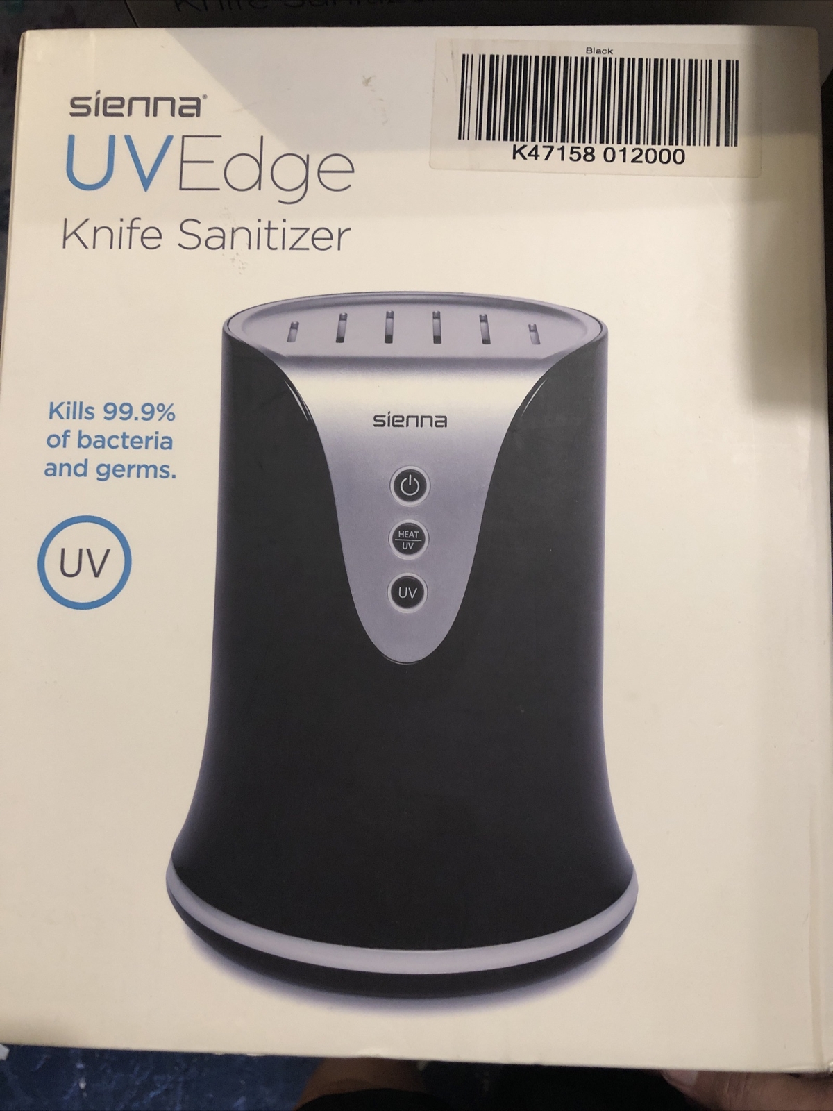 NEW SIENNA UV EDGE Knife Sanitizer Knife cleaner
