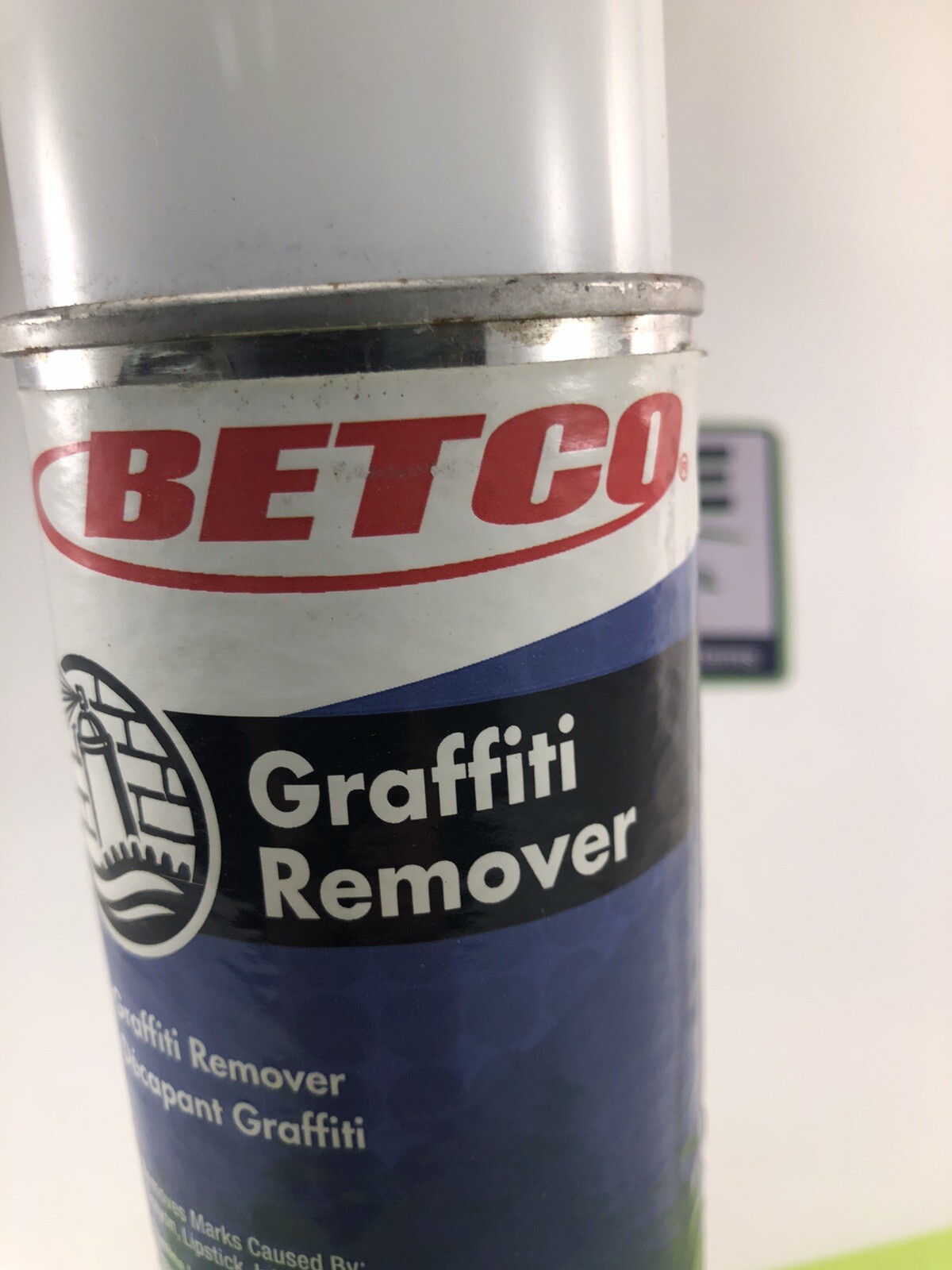 Betco Graffiti Remover, Spray, Flammable, 15 oz. (Lot Of 12). New Old Stock
