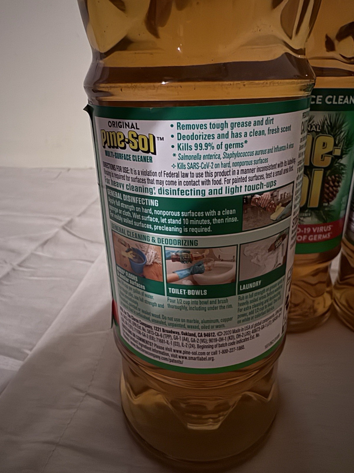 5x Pine Sol Original Formula Contains Pine Oil Multi Surface Cleaner 24 Oz 2020