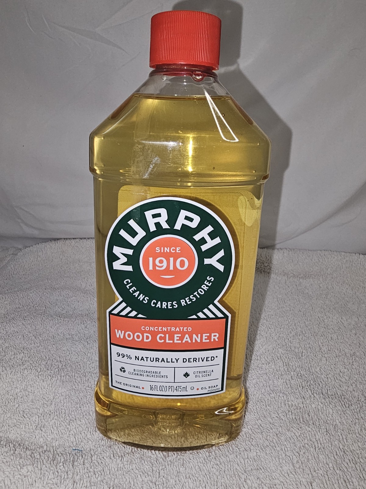 New Murphy’s Oil Soap Wood Cleaner 16 Oz Bottle