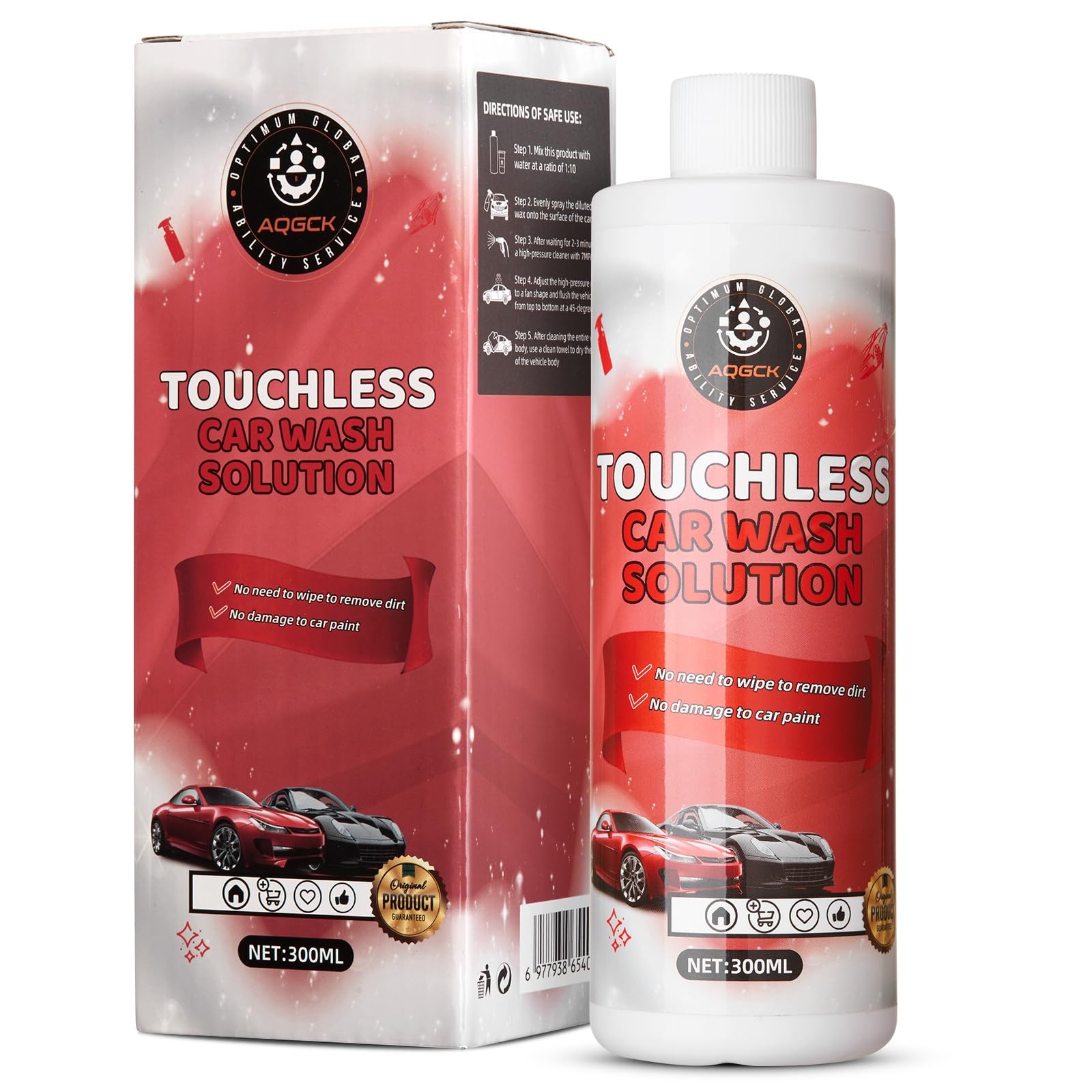 The Lazy Car Wash Touchless Foam Soap – Spray On, Rinse Off, Scratch-Free For…