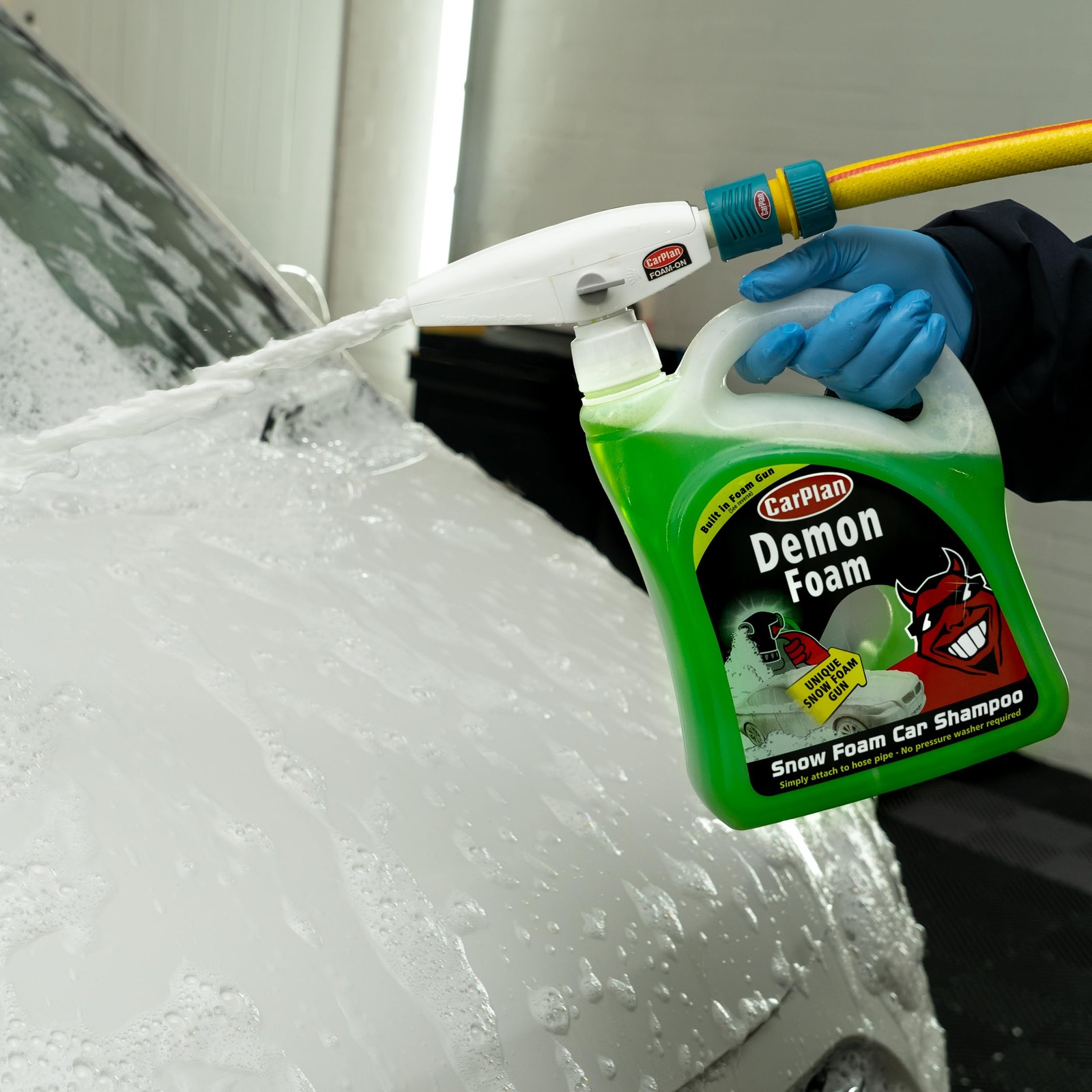 Demon Foam 68 Fl Oz 2l With Foam Gun Snow Foam Shampoo
