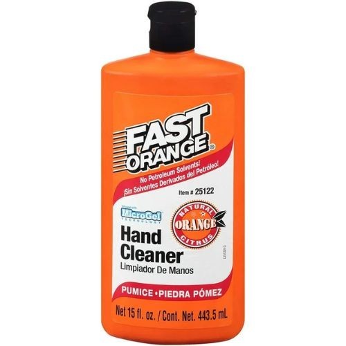 Permatex 25122 Fast Orange Citrus Scent Fine Pumice Hand Cleaner 15 oz.