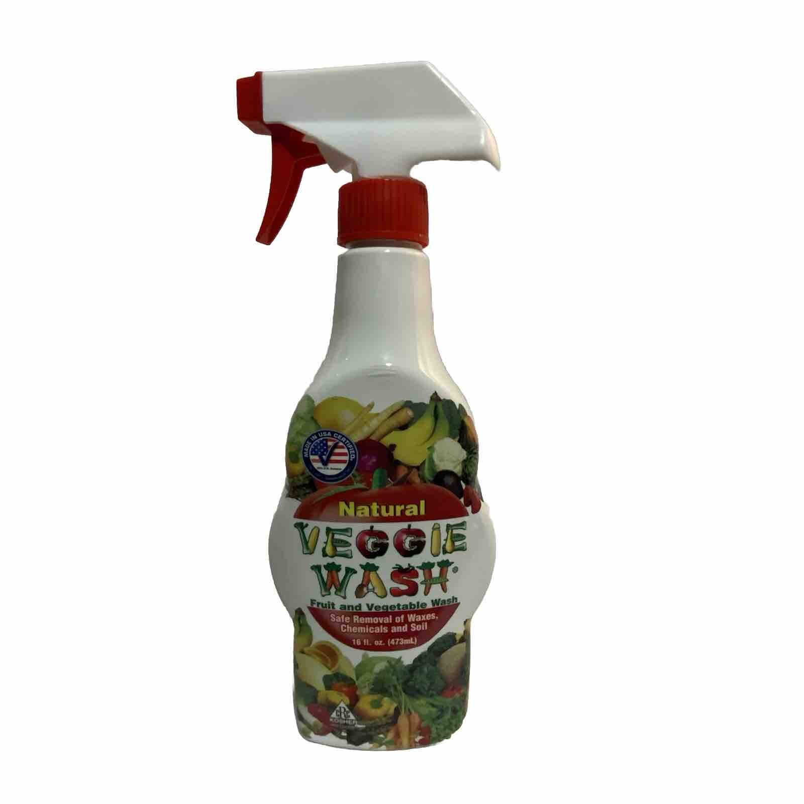 Veggie Wash Natural Fruit & Vegetable Wash 16-Ounce Spray