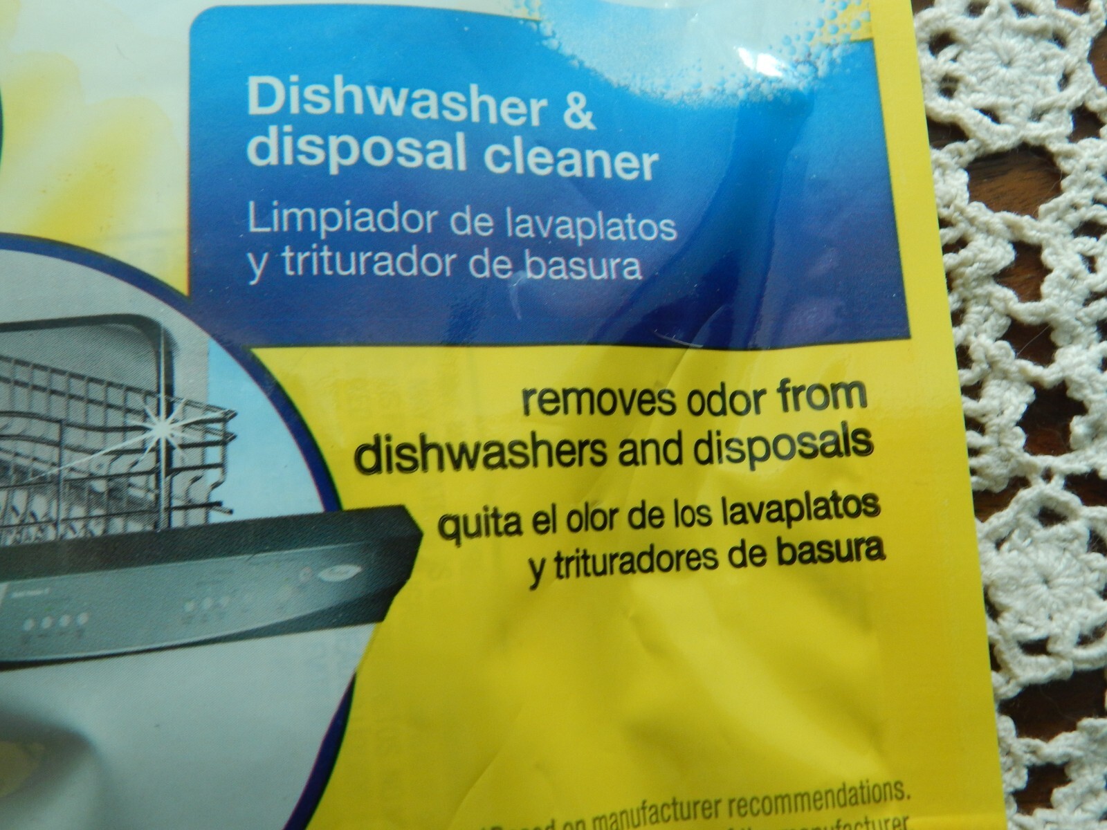 Affresh Dishwasher/Disposal Cleaner Tablet for Residue/Minerals 6 PAK NIP