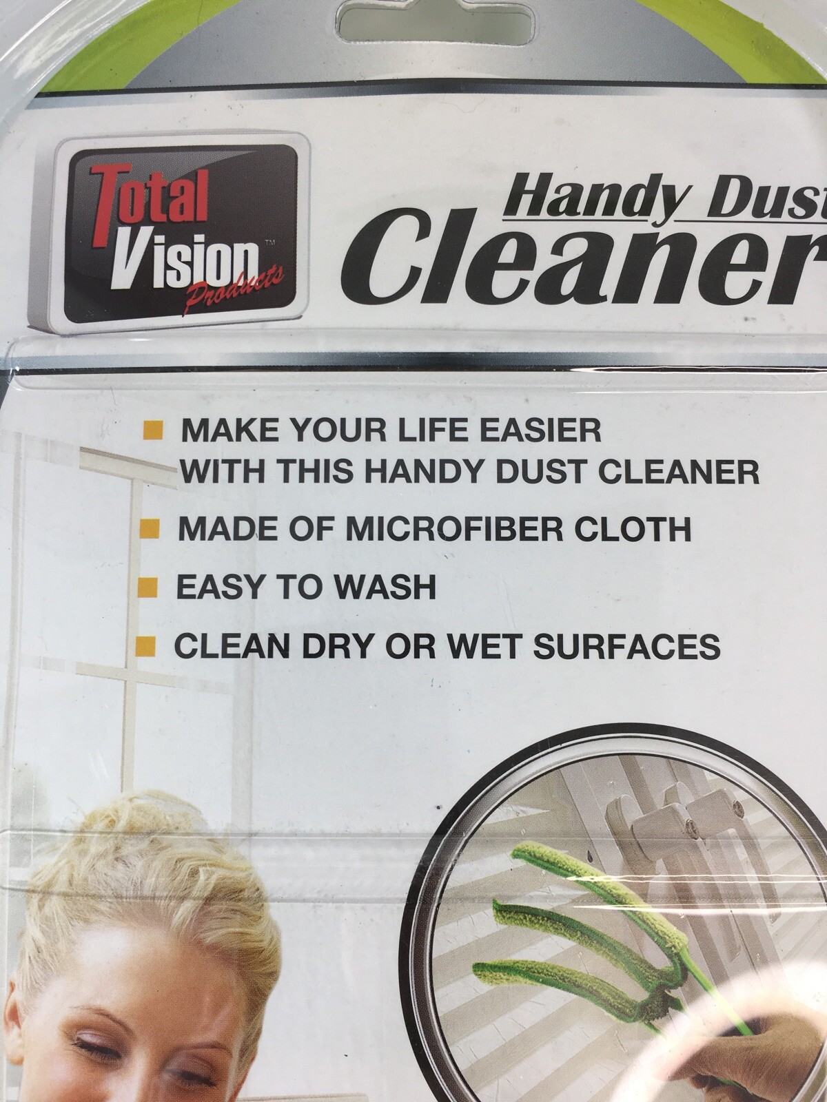 Green Handy Dust Cleaner – Dust Wiper – Microfiber Cloth Global TV Products NEW!