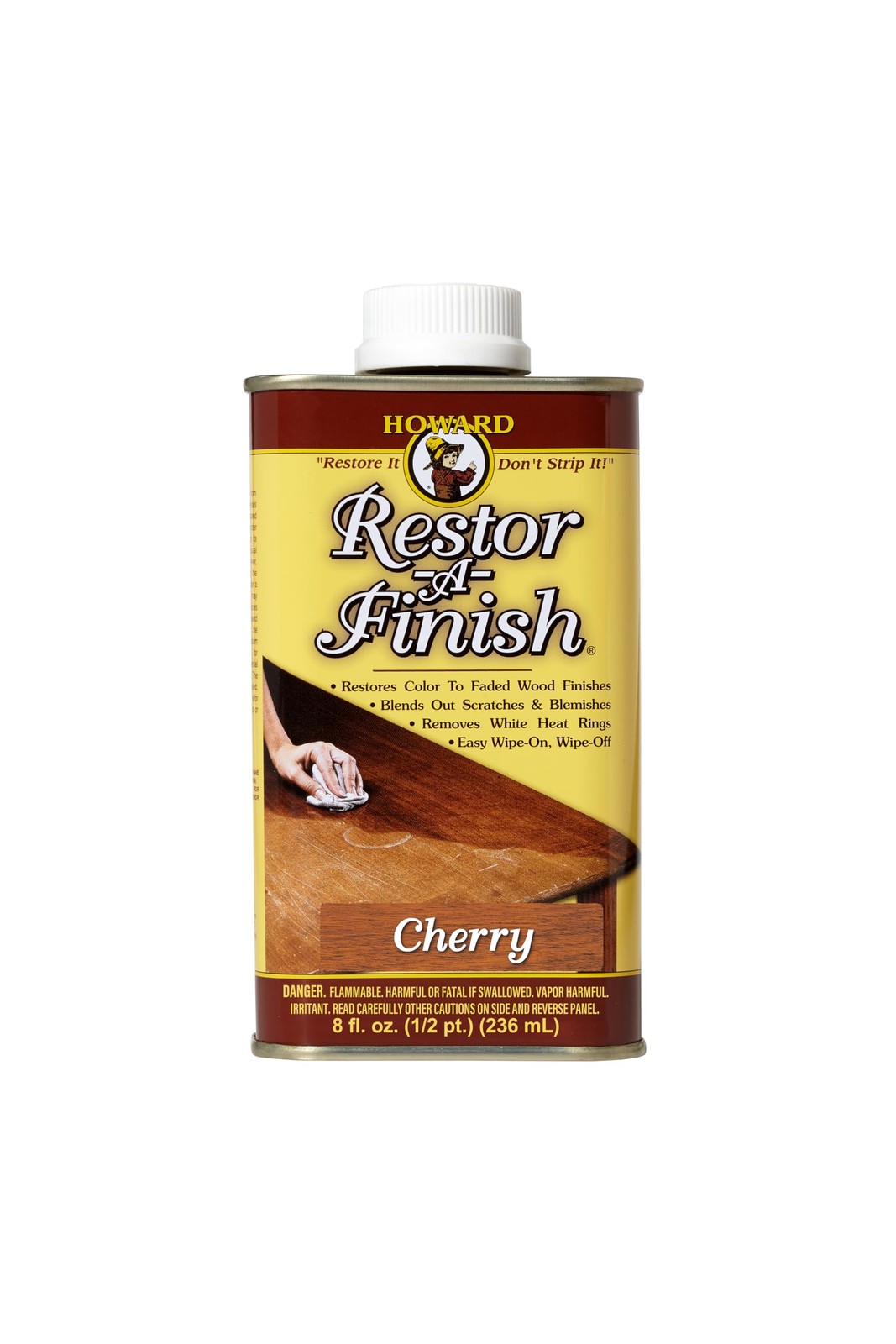 RF8 Products Restor-A-Finish, 8 oz, Cherry, 8 Fluid Ounces