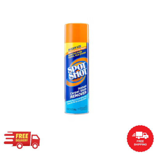 Lot of 3: Spot Shot Instant Carpet Stain Remover Aerosol, 21 oz. Cans