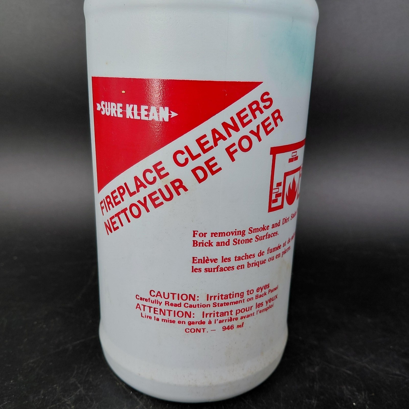 Sure Klean Fireplace Masonry Brick Stone Cleaner 946ml 1 Qt Soot Smoke Surface