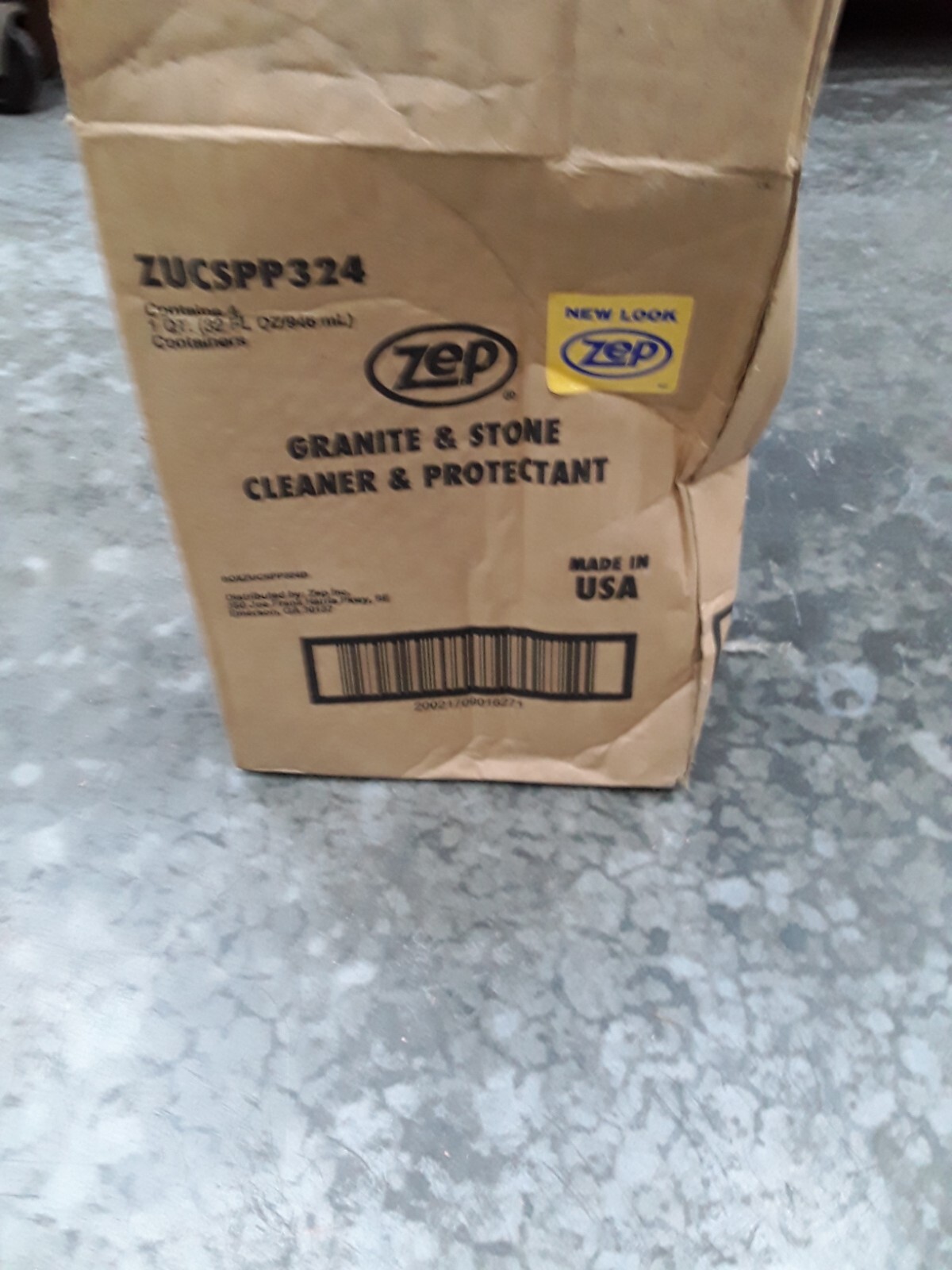 4 Count, Zep Granita & Stone cleaner & protectant, 1 qt.
