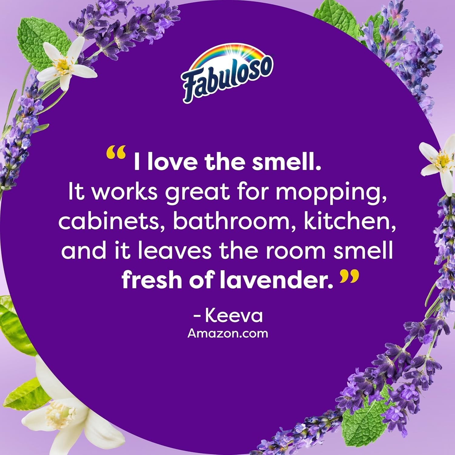 56 fl oz Lavender Scented No Rinse Multi-Purpose Cleaner | 2X Concentrated Power