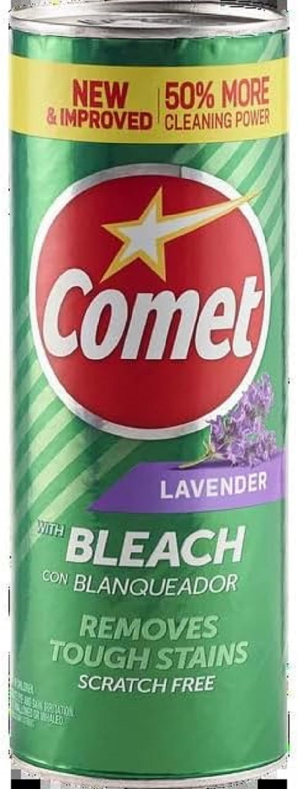 Comet Lavender Non Abrasive Cleaning Powder Pack of 5 21 Ounce Total