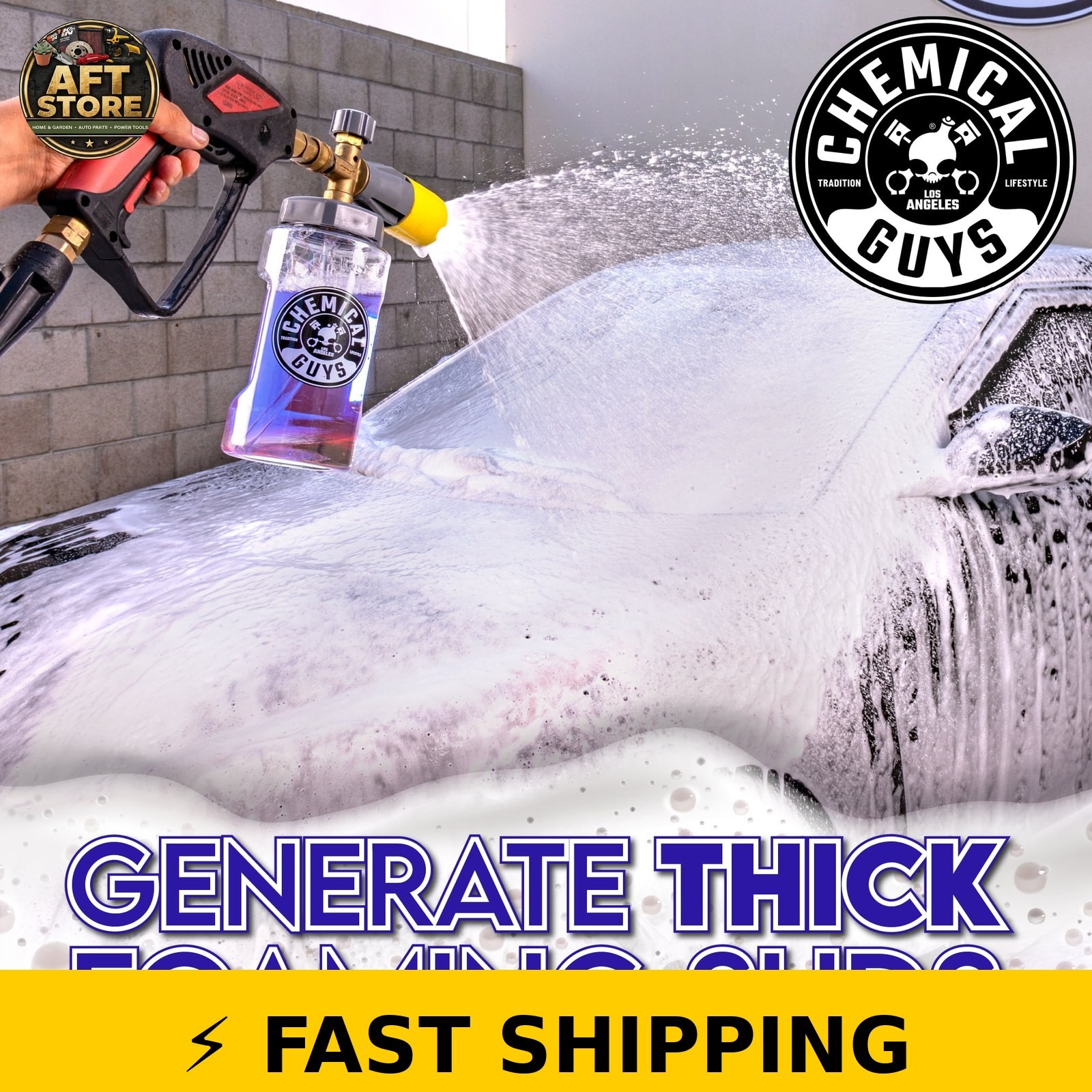 Chemical Guys Extreme Body Wash & Wax 16oz – High Gloss Finish