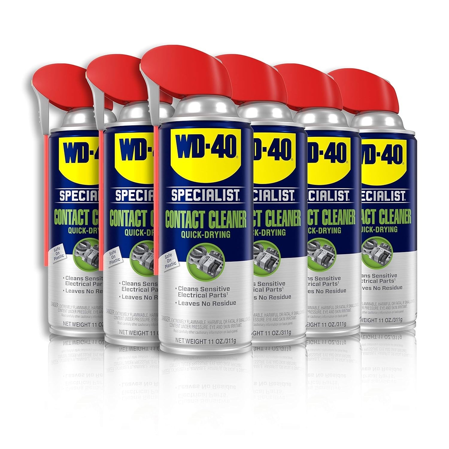 Electrical Contact Cleaner Spray 11oz (Pack of 6)