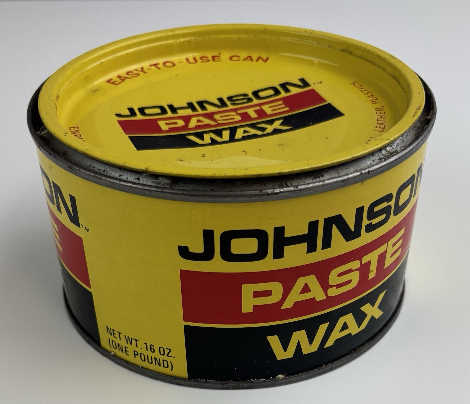 SC Johnson Paste Wax 90% Full Original Formula 18.5 Oz DISCONTINUED Made In USA