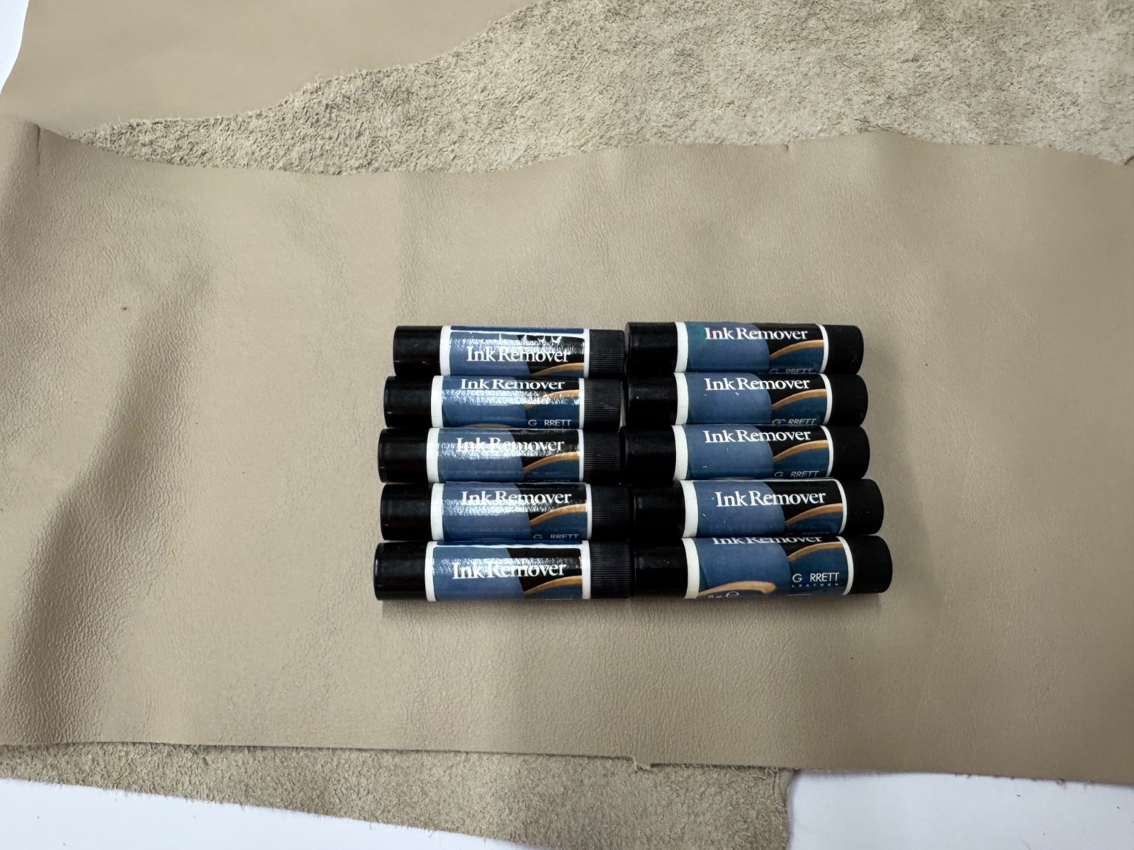 50 PACK 6 gram Ink and lipstick Stain Marker Remover Garrett Leather