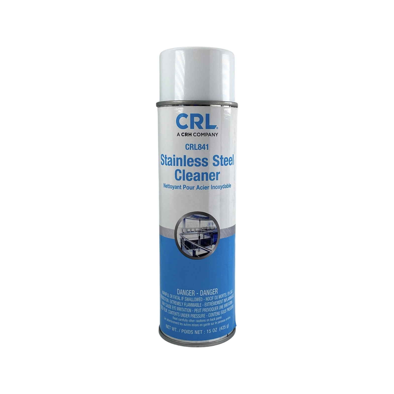 CRL Stainless Steel Polish and Cleaner 8 oz – Cleans, Shines & Protects Metal