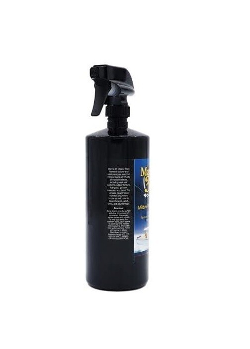 Mildew Stain Remover & Cleaner – Marine & Boat, Home & Patio, Bathroom & Shower