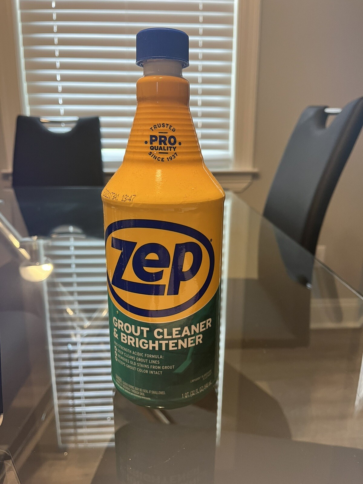 Zep professional Grout Cleaner & Brightner, 32 Fl Oz New