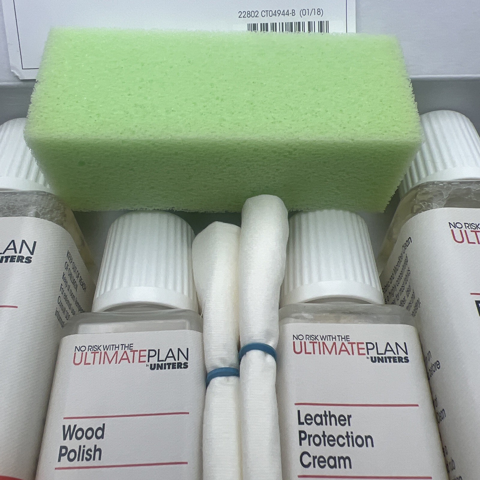 ULTIMATE PLAN UNITERS FURNITURE CLEANING KIT FABRIC LEATHER WOOD NEW Open Box