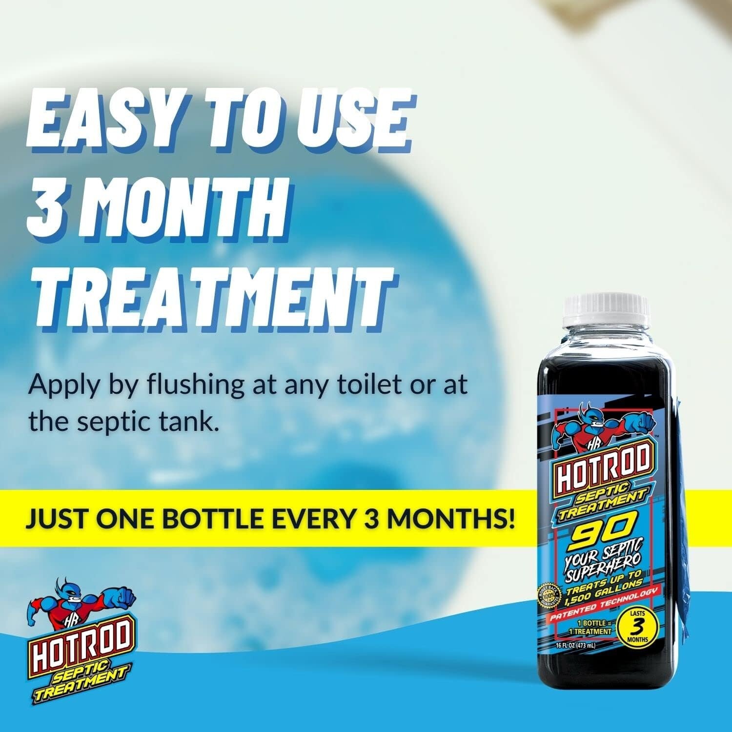 Septic Tank Treatment Liquid 3- Supply Odor Control Leach Field Power