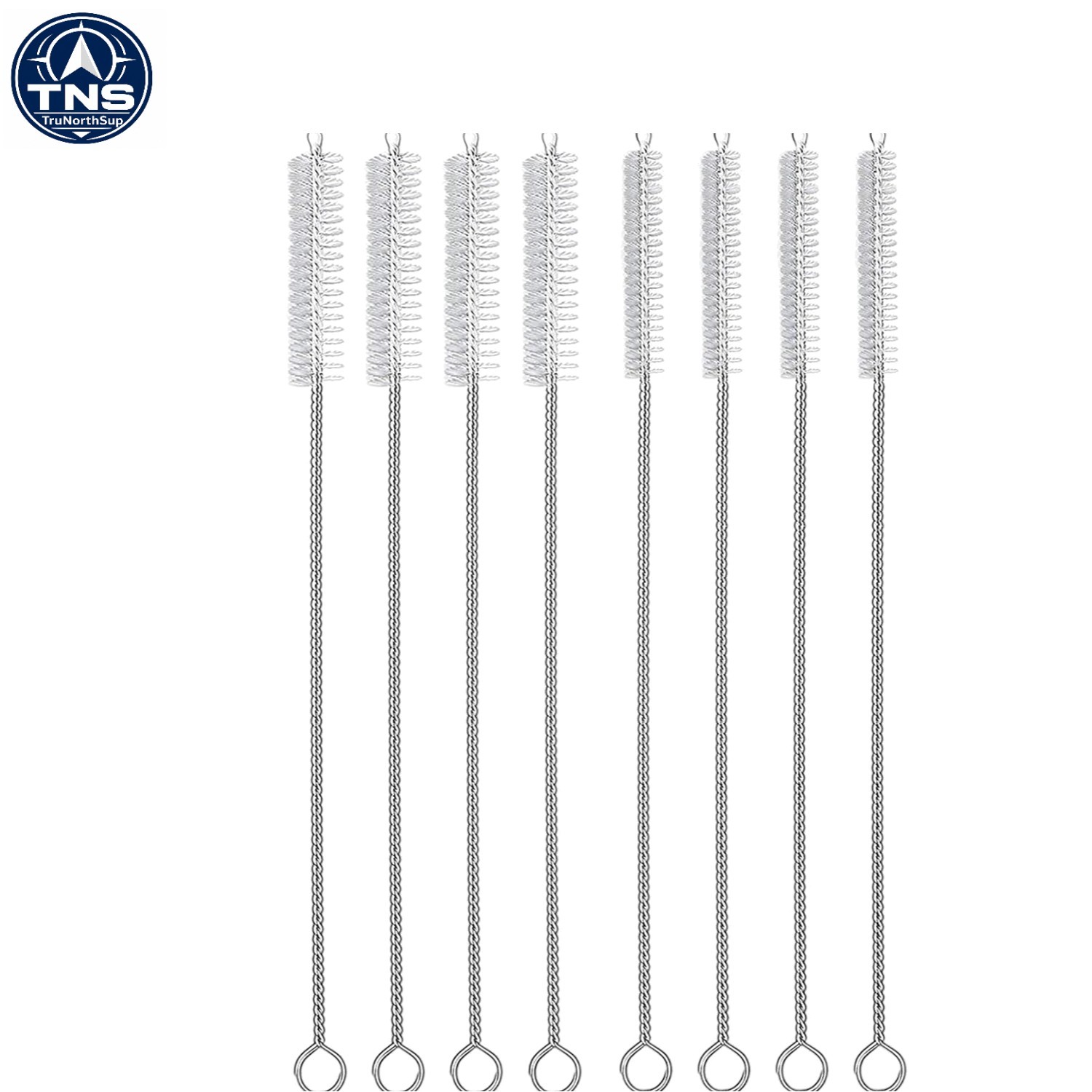Food Grade Reusable Straw Cleaner Brush Set – 8-Piece for Eco-Friendly Living