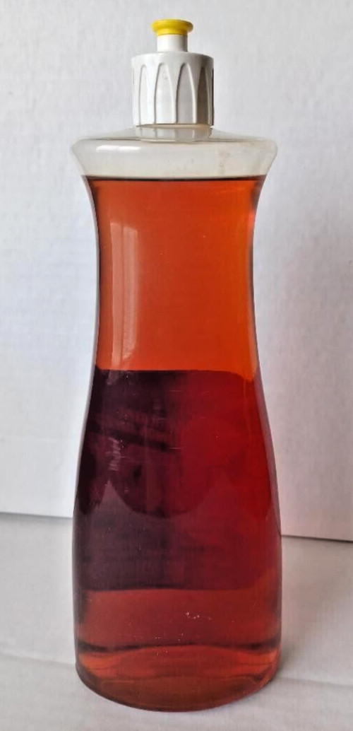 Vintage Rare Ajax Dishwashing Liquid Soap With Real Lemon Juice 22oz NOS Prop