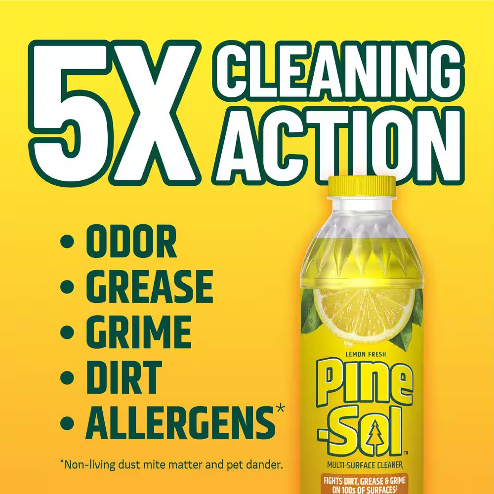 80 oz Lemon All Purpose Cleaner Multi Surface Cleaning Solution
