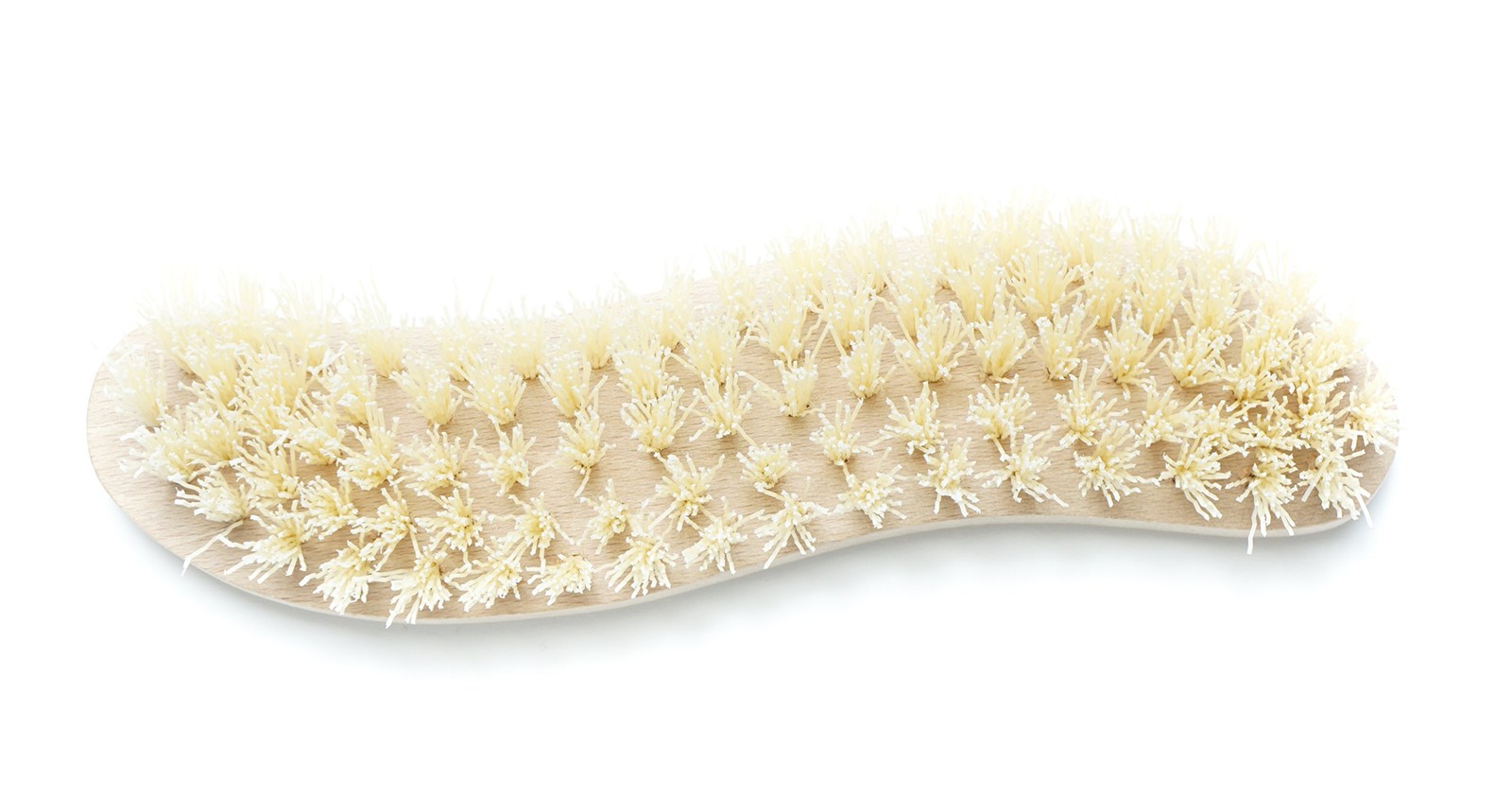Heavy Duty Scrub Brush Oldfashioned Wooden Design Curved For Bathtubs Wall And F